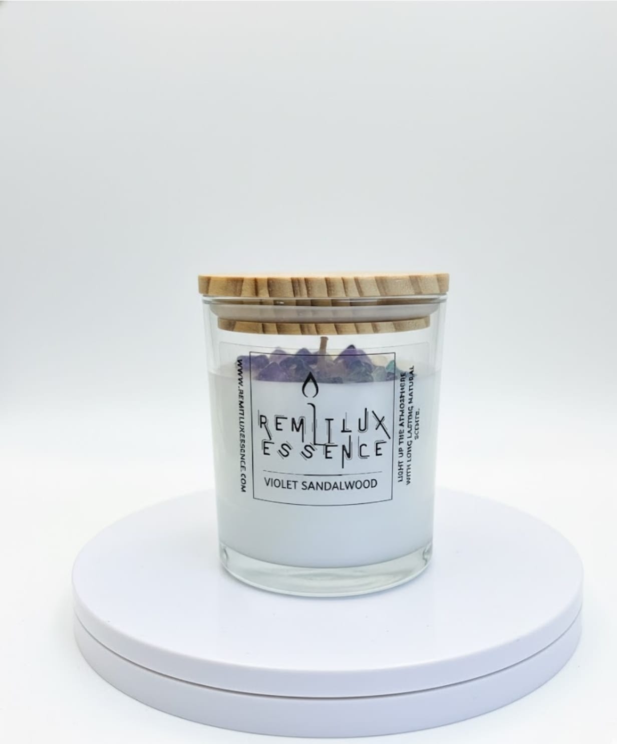 Violet Sandalwood Candle