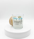 White Soleil Candle