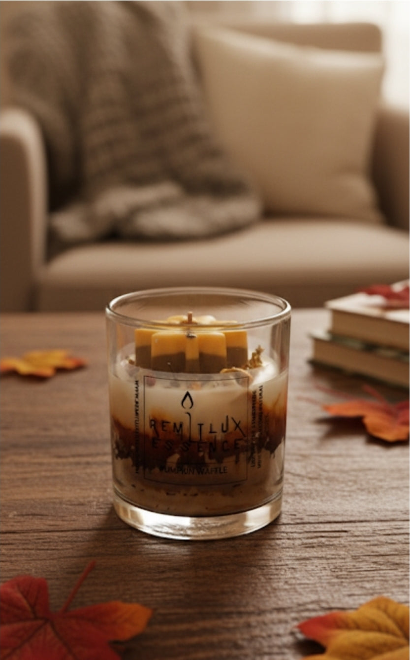 pumpkin waffle Candle