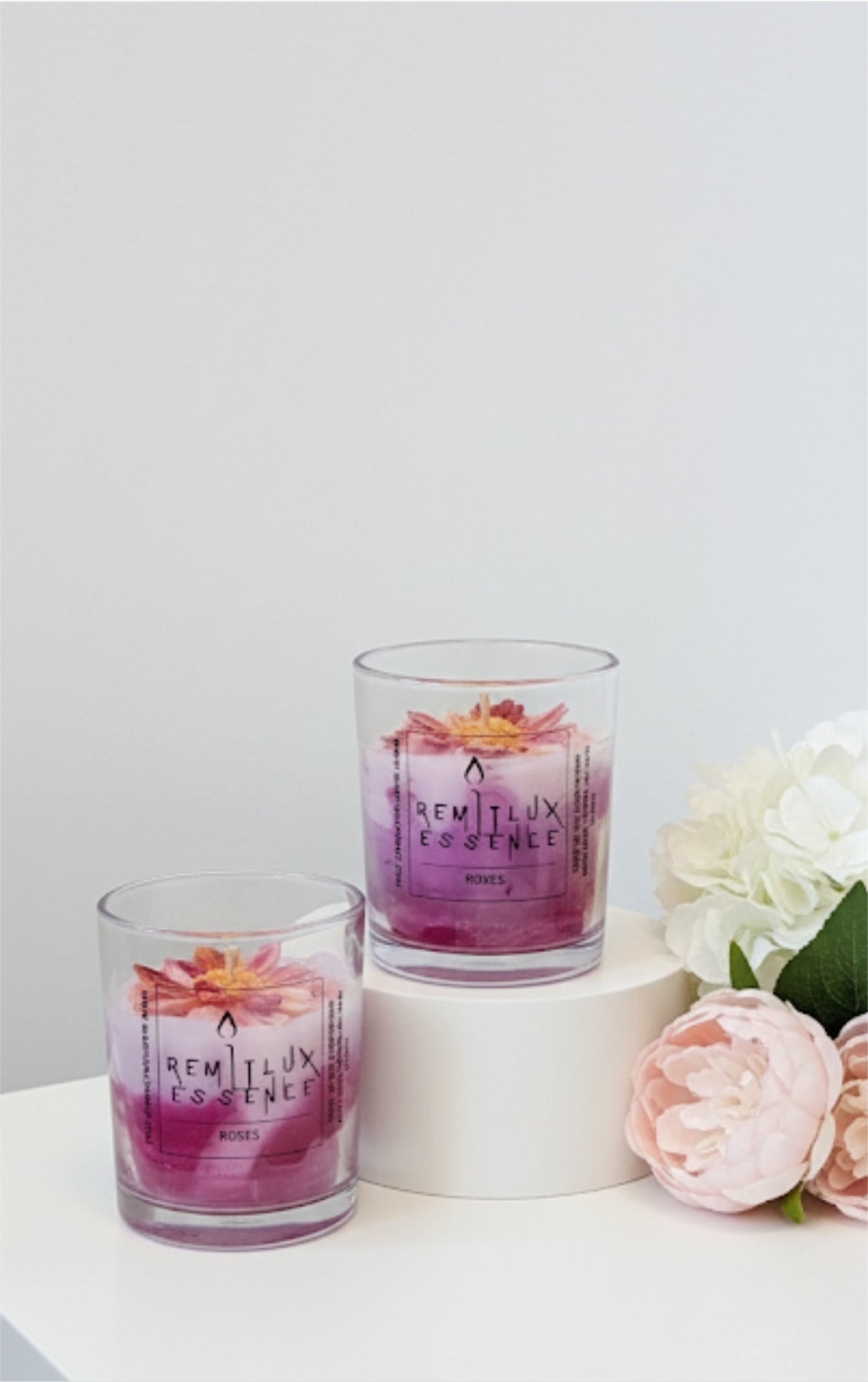 Roses 2 Pack Candles