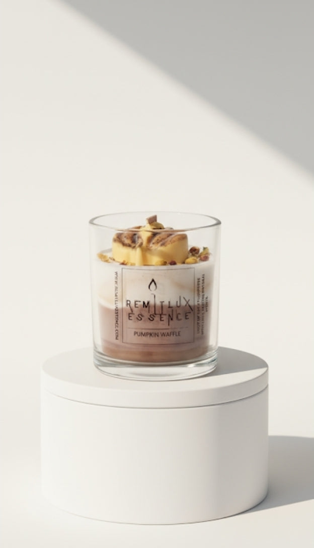 pumpkin waffle Candle