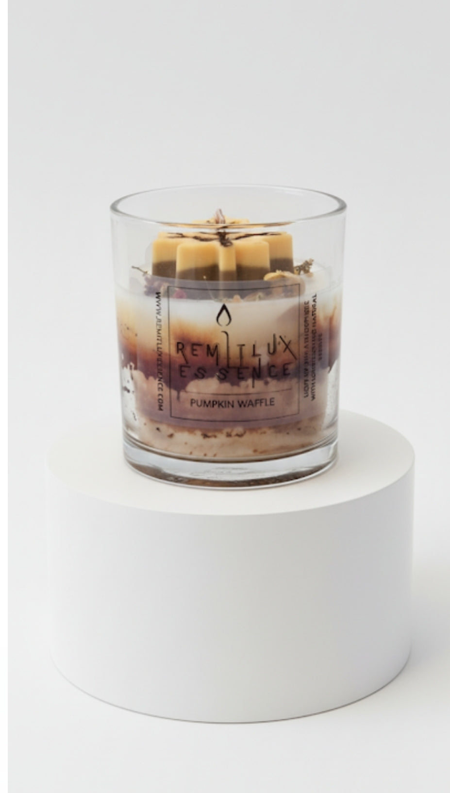 pumpkin waffle Candle