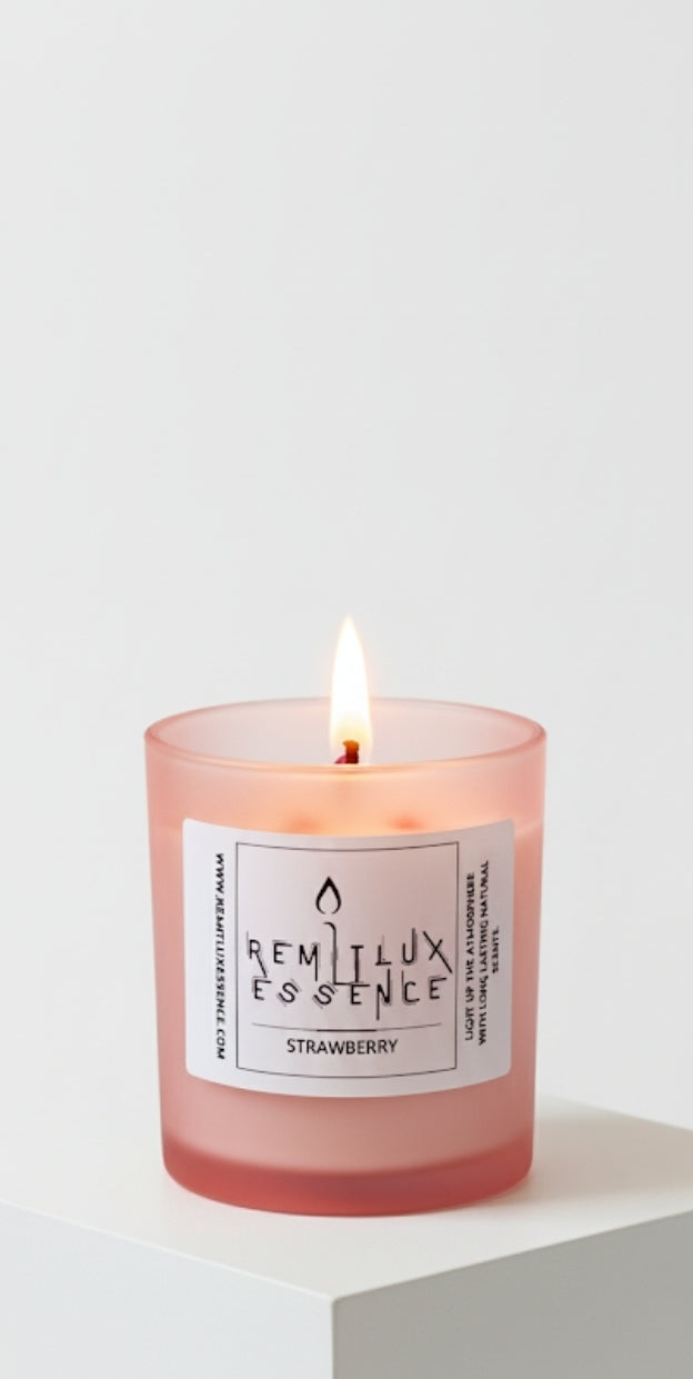 Strawberry Candle