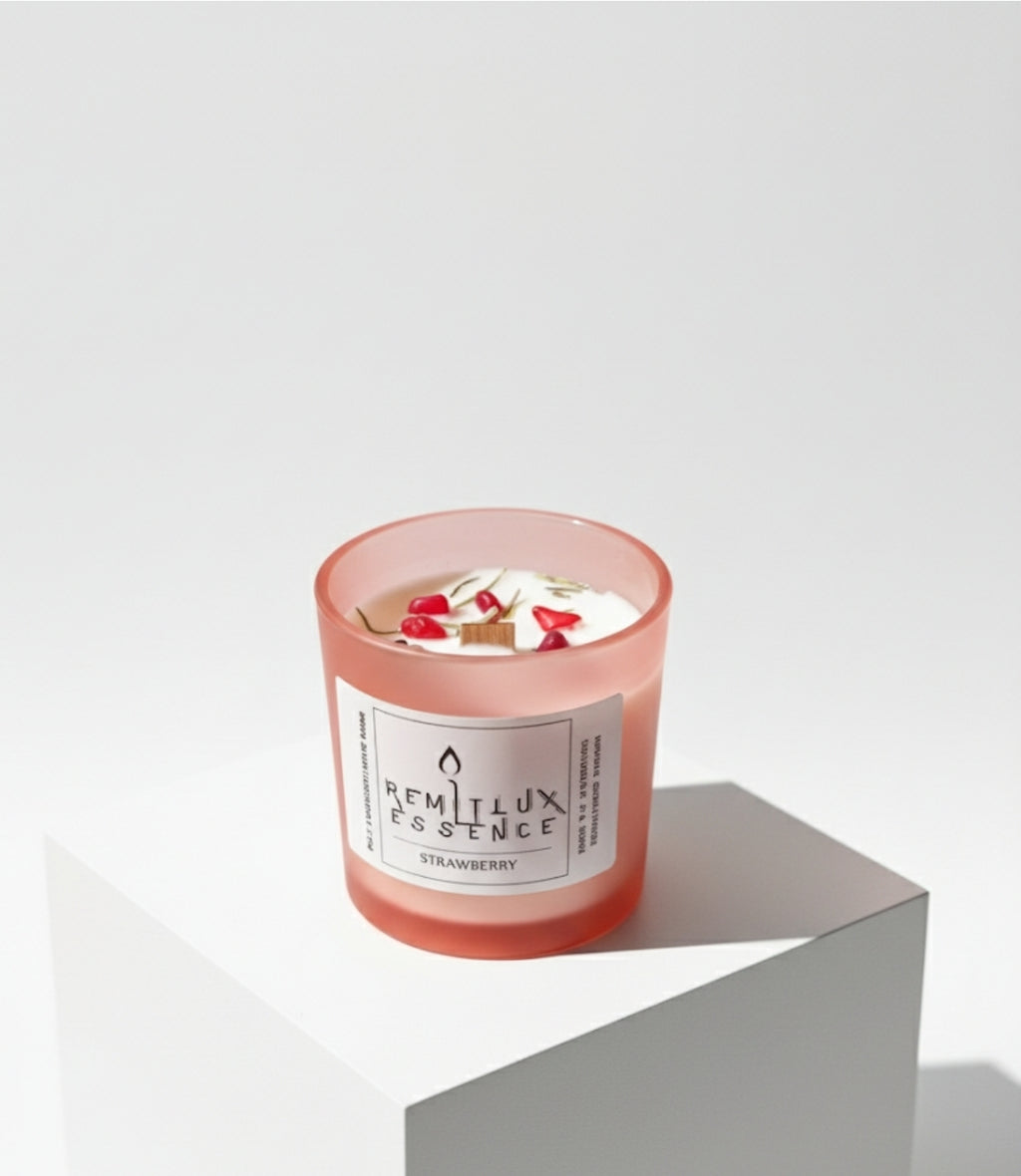 Strawberry Candle